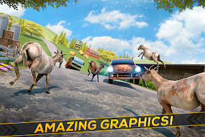 Mountain Goat Simulation Game ảnh chụp màn hình 2
