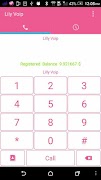 Lilly Voip تصوير الشاشة 1