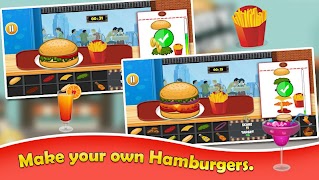 Burger Fever : Crazy Burger Recipe Cooking Game ảnh chụp màn hình 6