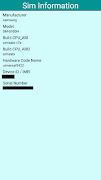 SIM Info capture d'écran 5