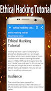 Ethical Hacking Tutorial 포스터