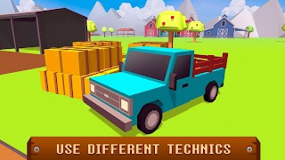 Pixel Field Worker Simulator 截图 2