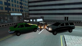 SWAT Police Car Chase penulis hantaran