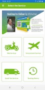 Network Courier Affiche