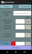 BioChemiCalc screenshot 1