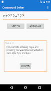 Crossword Solver screenshot 1