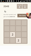 Poster 2048 game