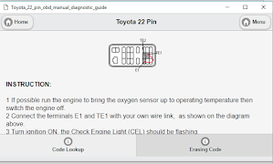 OBD 1 Code Online تصوير الشاشة 5