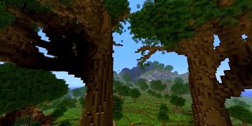 Massive Trees Mod MCPE تصوير الشاشة 1