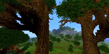 Massive Trees Mod MCPE اسکرین شاٹ 1