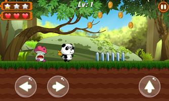 Panda Saga:Jungle Run ภาพหน้าจอ 1