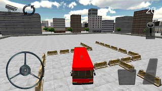 Bus Parking Simulator 3D imagem de tela 1
