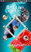 Juicy Pattern Lock Screen screenshot 2