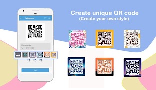 برنامه‌نما QR code  Scanner - Barcode Reader - Create Qrcode عکس از صفحه