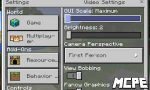 GUI Hack PE Addon for Minecraft PE poster