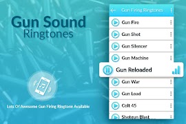 Gun Ringtone - Real Gun Sounds ภาพหน้าจอ 4