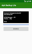 Apk Backup Lite Screenshot 1