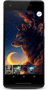 Gray Wolf HD Lock Screen ภาพหน้าจอ 4