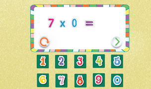 Kids Multiplication Tables captura de pantalla 4
