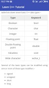 Learn C++ Full Offline ảnh chụp màn hình 6