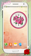 Roses Clock Widget screenshot 3