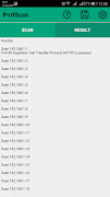برنامه‌نما PortScan عکس از صفحه