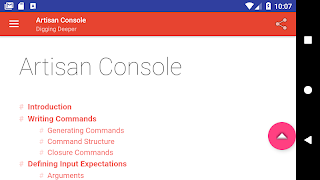 Laravel 5.5 Docs syot layar 4