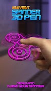 Make Fidget Spinner 3D Pen capture d'écran 4