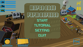 Morse Code Farm Defense Lite 截圖 1