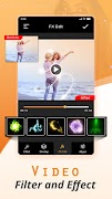 Video Filters and Effects: Video Editor スクリーンショット 2