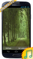 Forest Rain Animated Wallpaper ภาพหน้าจอ 2