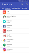 Notify plus-Past Notifications ภาพหน้าจอ 3