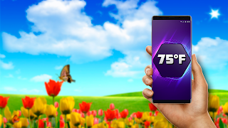 برنامه‌نما Ambient temperature measurement عکس از صفحه