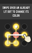 Neon Hack: Pattern Lock Game Screenshot 4