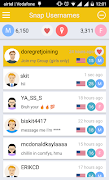 Snap Usernames Screenshot 1