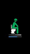 Alien Poop WC পোস্টার