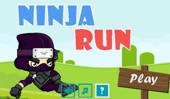 Ninja run Affiche