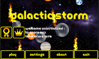 پوستر Galactic Storm