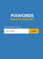 Raspunsuri Pixwords poster