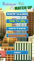 Matching Robocar Poli Game poster