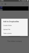 Dropboxlike captura de pantalla 4