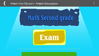 Second grade math الملصق