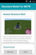 Structure Mods For MCPE Screenshot 3