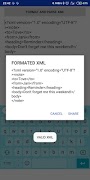 XML Formatter screenshot 1