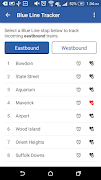 MBTA Blue Line Tracker screenshot 2
