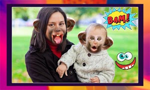 Face Swap with Monkey Face اسکرین شاٹ 3