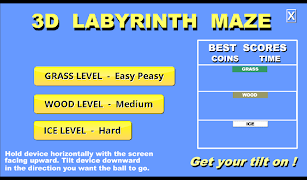 3D Labyrinth Maze plakat
