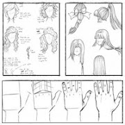 برنامه‌نما Anime Drawing Tutorials عکس از صفحه