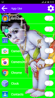 Bal Krishna App lock Theme screenshot 2