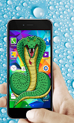 Snake on screen screenshot 5